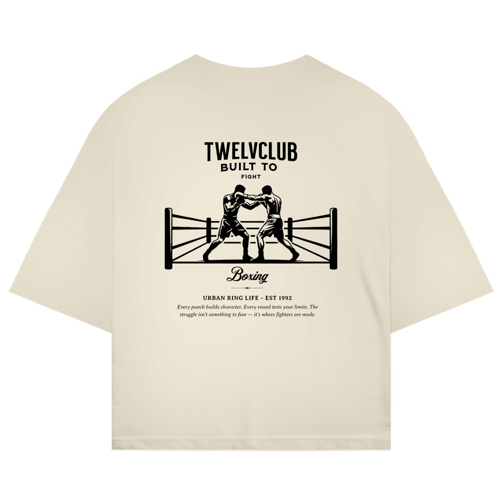 Built to fight Oversize T-Shirt